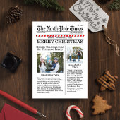 Vrolijk kerstfeest Twee foto's Filmkrant Feestdagenkaart