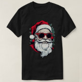 Vrolijk Kerstfeest Typografie Zwarte Mannen t-shir T-shirt