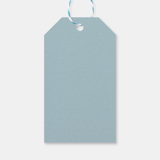 Vrolijk kerstfeest Ugly Sweater Angel Cadeaulabel (Achterkant)