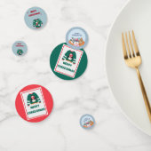 Vrolijk kerstfeest Ugly Sweater Angel Confetti (Groep)