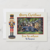 Vrolijk kerstfeest uit de nuchtere, grappige Nutcr (Voorkant)