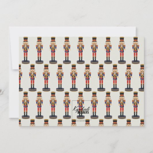 Vrolijk kerstfeest uit de nuchtere, grappige Nutcr (Achterkant)