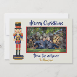 Vrolijk kerstfeest uit de nuchtere, grappige Nutcr