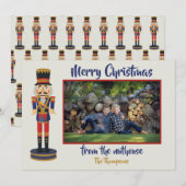 Vrolijk kerstfeest uit de nuchtere, grappige Nutcr (Voorkant / Achterkant)