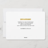 Vrolijk kerstfeest uit de toekomst, Mr. & Mrs Phot Feestdagenkaart (Achterkant)