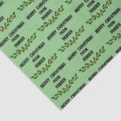 Vrolijk kerstfeest uit Denver Tissuepapier (Detail)