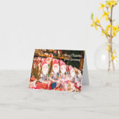 Vrolijk kerstfeest uit Duitsland - German Cookies Kaart (Gele Bloem)