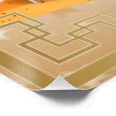 Vrolijk kerstfeest uit Florida Perfect Poster (Hoek)