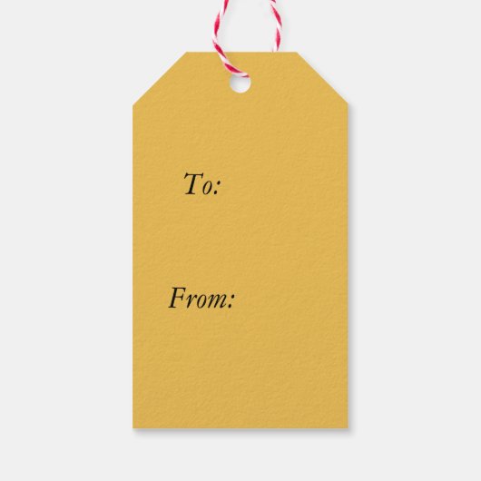 Vrolijk kerstfeest uit Florida, plezier in de zon Cadeaulabel (Achterkant)