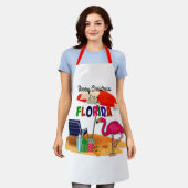 Vrolijk kerstfeest uit Florida Schort (Gedragen)