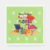 Vrolijk kerstfeest uit Florida Servet (Voorkant)