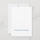 Vrolijk kerstfeest uit Greenwich Village, Wash. Sq Bedankkaart (Achterkant)