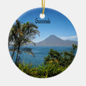 Vrolijk kerstfeest uit Guatemala Keramisch Ornament (Voorkant)