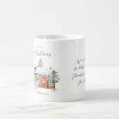 Vrolijk kerstfeest uit je buren koffiemok (Center)