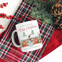 Vrolijk kerstfeest uit je buren