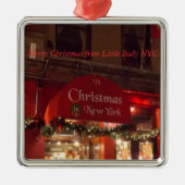 Vrolijk kerstfeest uit Little Italy NYC 1 Ornament (Voorkant)