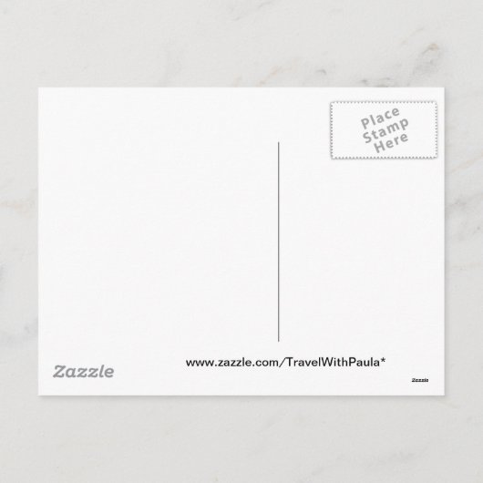 Vrolijk kerstfeest uit Michigan Winter Snow Postca Feestdagenkaart (Achterkant)