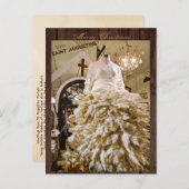 Vrolijk kerstfeest uit Saint-Augustinus Florida Briefkaart (Voorkant / Achterkant)