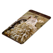 Vrolijk kerstfeest uit Saint-Augustinus Florida Magneet (Linkerzijde)