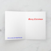 Vrolijk kerstfeest uit Schotland... Feestdagen Kaart (Binnen)