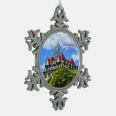 Vrolijk kerstfeest uit Scranton, PA-versiering Tin Sneeuwvlok Ornament (Links)