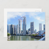 Vrolijk kerstfeest uit Singapore Briefkaart (Voorkant / Achterkant)