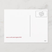 Vrolijk kerstfeest uit Singapore Feestdagenkaart (Achterkant)