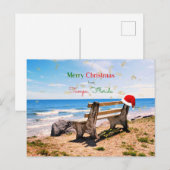 Vrolijk kerstfeest uit Tampa, Florida Briefkaart (Voorkant / Achterkant)