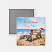 Vrolijk kerstfeest uit Tampa, Florida Magneet (Voorkant / Achterkant)