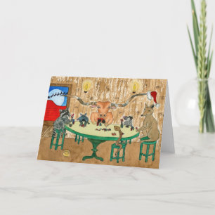 Vrolijk kerstfeest uit Texas Feestdagen Kaart