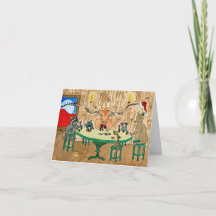 Vrolijk kerstfeest uit Texas Feestdagen Kaart