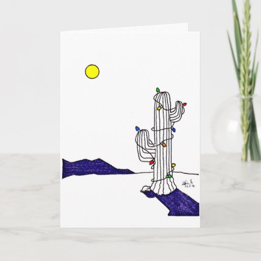 Vrolijk kerstfeest uit Texas Kaart (Voorkant)