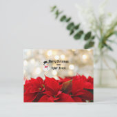 Vrolijk kerstfeest uit Tyler, Texas Briefkaart (Staand voorkant)