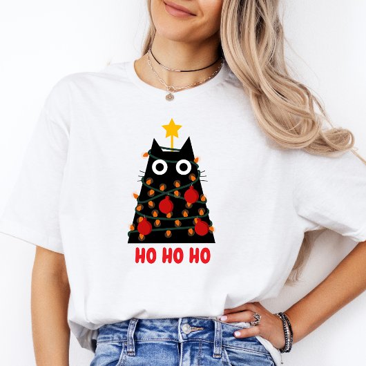 Vrolijk Kerstfeest Unisex Modern Schattige Vakanti T-shirt