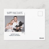 Vrolijk kerstfeest | Vakantia Bosland Postcar Briefkaart (Achterkant)