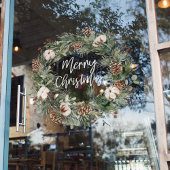 Vrolijk kerstfeest | Vakantievenster Raamsticker