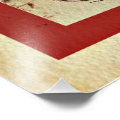 Vrolijk kerstfeest,  vakantieviering foto afdruk (Hoek)