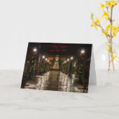 Vrolijk kerstfeest van Aiken, SC Kaart (Gele Bloem)