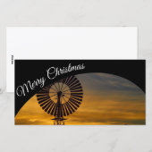 Vrolijk kerstfeest van Australië fotokaart Feestdagenkaart (Voorkant / Achterkant)