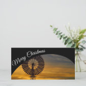 Vrolijk kerstfeest van Australië fotokaart Feestdagenkaart (Staand voorkant)