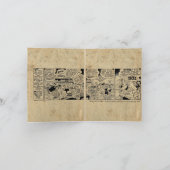 Vrolijk kerstfeest van Betty Brown Kaart (Binnen)