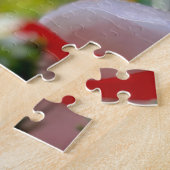 Vrolijk kerstfeest van Buster Kat puzzel Legpuzzel (Zijkant)