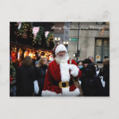 Vrolijk kerstfeest van Chicago / Santa Feestdagenkaart (Voorkant)