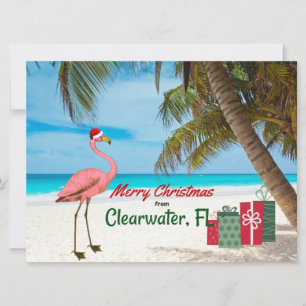 Vrolijk kerstfeest van Clearwater, FL