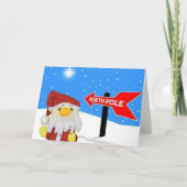 Vrolijk kerstfeest van Danny Duck Aankondiging (Voorkant)