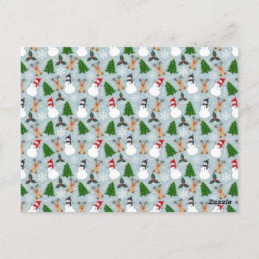 Vrolijk kerstfeest van de foto briefkaart (Achterkant)