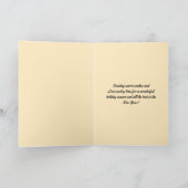 Vrolijk kerstfeest van de kathedraal van de Savann Feestdagen Kaart (Binnen)