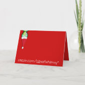 Vrolijk kerstfeest van de LiEnS! Feestdagen Kaart (Achterkant)