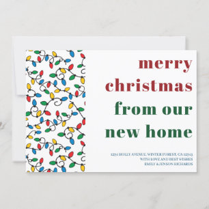 Vrolijk Kerstfeest van de Nieuwe Lichten van het K Aankondiging