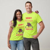 Vrolijk kerstfeest van een trucker t-shirt (Unisex)